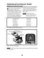 Предварительный просмотр 22 страницы Lionel 71-8149-250 Veranda Owner'S Manual