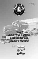 Lionel ALCo PA A-A Diesel Locomotive Set Owner'S Manual preview