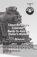 Lionel Berkshire LionChief Owner'S Manual preview