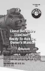 Preview for 1 page of Lionel Berkshire LionChief Owner'S Manual