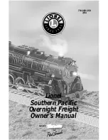 Lionel Chessie Steam Special Owner'S Manual предпросмотр