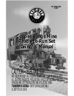 Предварительный просмотр 1 страницы Lionel Copper Range MineReady-to-Run Set Owner'S Manual