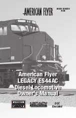 Lionel ES44AC Owner'S Manual preview