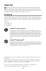 Preview for 2 page of Lionel ES44AC Owner'S Manual