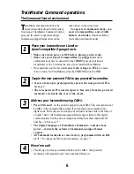 Preview for 6 page of Lionel F3A Owner'S Manual