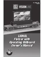 Предварительный просмотр 1 страницы Lionel Flatcar Owner'S Manual