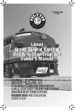 Lionel Grand Central Express Owner'S Manual preview