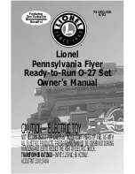 Lionel Great Train Robbery O-27 Owner'S Manual предпросмотр