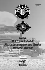 Preview for 1 page of Lionel H-7 Class 2-8-8-2 Owner'S Manual