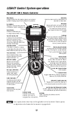 Предварительный просмотр 17 страницы Lionel LEGACY 4-4-0 Owner'S Manual