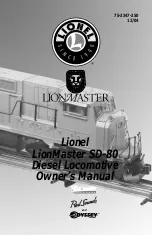 Preview for 1 page of Lionel LionMaster SD-80 Owner'S Manual