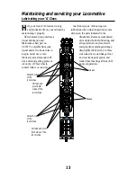 Предварительный просмотр 13 страницы Lionel Norfolk & Western A Class Owner'S Manual