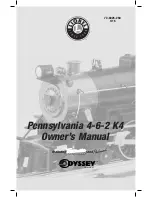 Lionel Pennsylvania 4-6-2 K4 Owner'S Manual предпросмотр