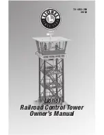 Lionel Railroad Control Tower Owner'S Manual preview