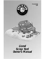 Preview for 1 page of Lionel Scrap Yard Owner'S Manual