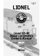 Lionel SD-90 Owner'S Manual предпросмотр