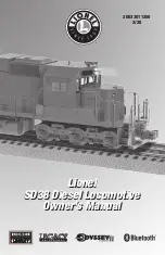 Lionel SD38 Owner'S Manual preview