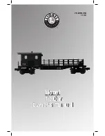 Lionel Tie Car Owner'S Manual preview