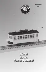 Lionel Trolley Owner'S Manual preview