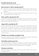 Preview for 37 page of Lionelo Annet Plus User Manual