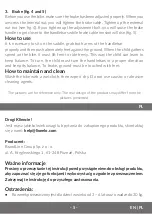 Preview for 5 page of Lionelo Arie User Manual