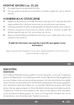 Preview for 25 page of Lionelo Bastiaan User Manual