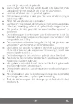 Preview for 29 page of Lionelo Elia Oslo User Manual