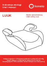 Preview for 1 page of Lionelo LUUK User Manual