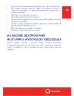 Preview for 13 page of Lionelo MILAN PLUS User Manual