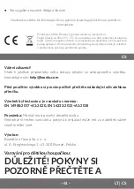 Предварительный просмотр 61 страницы Lionelo NILES User Manual