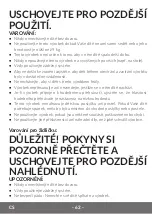 Предварительный просмотр 62 страницы Lionelo NILES User Manual