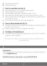 Preview for 6 page of Lionelo Roel User Manual