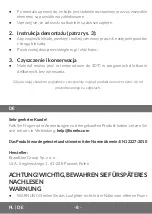 Preview for 8 page of Lionelo Roel User Manual