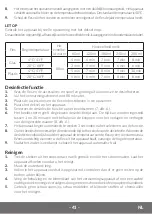 Preview for 41 page of Lionelo Thermup Double User Manual