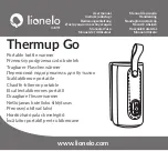 Lionelo Thermup Go User Manual preview