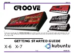 Preview for 1 page of Lionstracs GROOVE X series Getting Started Manual