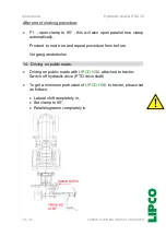 Preview for 19 page of Lipco HSA 30 Original Instructions Manual