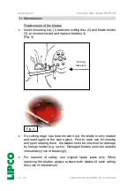 Preview for 14 page of Lipco KSM 130 Original Instructions Manual