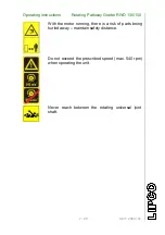 Preview for 7 page of Lipco RWD 130 Operating Instructions Manual