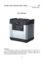 Preview for 1 page of LIPOWER G1600L User Manual