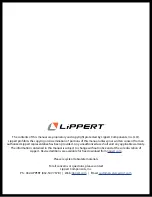 Preview for 8 page of Lipper Sanitation Owner'S Manual