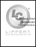 Lippert Components Alumi-Tread series Owner'S Manual предпросмотр