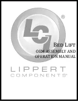 Предварительный просмотр 1 страницы Lippert Components Bed Lift Assembly And Operation Manual