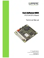 Lippert Components Cool LiteRunner-86DX Technical Manual preview