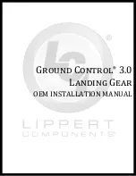 Lippert Components Ground Control 3.0 Landing Gear Installation Manual предпросмотр