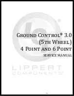 Предварительный просмотр 1 страницы Lippert Components ground control 3.0 Service Manual