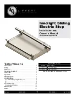 Предварительный просмотр 1 страницы Lippert Components Innolight Sliding Installation And Owner'S Manual