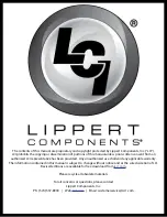 Предварительный просмотр 10 страницы Lippert Components Kwikee Platinum Series Owner'S Manual