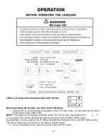 Предварительный просмотр 11 страницы Lippert Components Levelegs Installation Operation & Maintenance