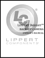 Предварительный просмотр 1 страницы Lippert Components Lippert Insight Owner'S Manual